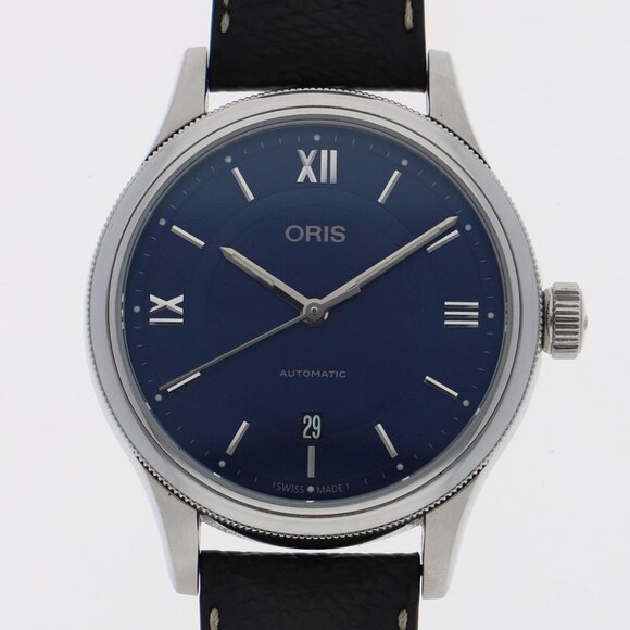 ORIS Watches 01 733 7719 4075 Stainless Steel/leather Mechanical Automatic - Picture 1 of 8